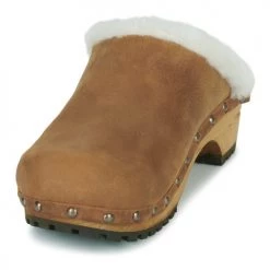 Chaussures Femme Sabots Sanita HESE Marron -Mules Soldes2022 22880266 500 C