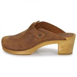 Chaussures Femme Sabots Sanita MALULO Marron -Mules Soldes2022 22880267 500 D