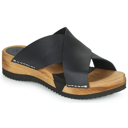 Chaussures Femme Sabots Sanita WOOD-TIDA Noir 3 Chaussures Femme Sabots Sanita WOOD-TIDA Noir