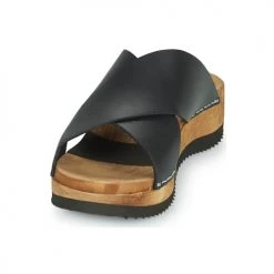 Chaussures Femme Sabots Sanita WOOD-TIDA Noir 9 Chaussures Femme Sabots Sanita WOOD-TIDA Noir -Mules Soldes2022 23095426 500 C