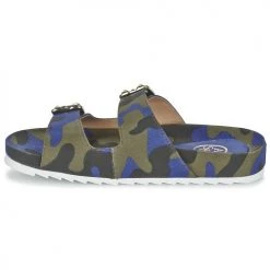 Chaussures Femme Mules Ash UBUD Bleu / Camouflage -Mules Soldes2022 2733678 500 D