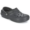 Chaussures Sabots Crocs CLASSIC LINED CLOG Noir -Mules Soldes2022 3619649 500 A