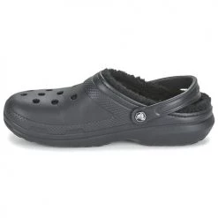 Chaussures Sabots Crocs CLASSIC LINED CLOG Noir -Mules Soldes2022 3619649 500 D