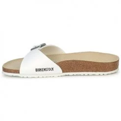 Chaussures Femme Mules Birkenstock MADRID Blanc mat -Mules Soldes2022 44583 500 D