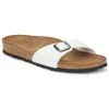 Chaussures Femme Mules Birkenstock MADRID Blanc nacré -Mules Soldes2022 44588 500 A