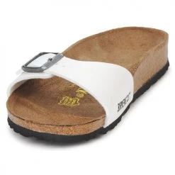 Chaussures Femme Mules Birkenstock MADRID Blanc nacré -Mules Soldes2022 44588 500 C