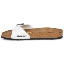 Chaussures Femme Mules Birkenstock MADRID Blanc nacré -Mules Soldes2022 44588 500 D