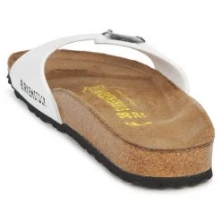 Chaussures Femme Mules Birkenstock MADRID Blanc nacré -Mules Soldes2022 44588 500 E