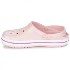 Chaussures Femme Sabots Crocs CROCBAND Rose -Mules Soldes2022 4564814 500 D