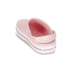 Chaussures Femme Sabots Crocs CROCBAND Rose -Mules Soldes2022 4564814 500 E