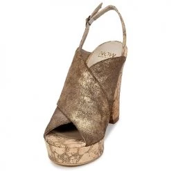 Chaussures Femme Sabots Now PALISSA Bronze -Mules Soldes2022 4683286 500 C