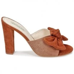Chaussures Femme Mules Paco Gil BRAZIL Marron -Mules Soldes2022 4777043 500 B
