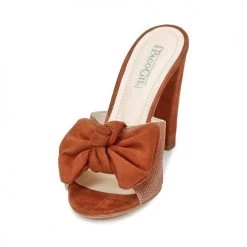 Chaussures Femme Mules Paco Gil BRAZIL Marron -Mules Soldes2022 4777043 500 C