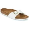 Chaussures Femme Mules Birkenstock MADRID Blanc / Doré 1 Chaussures Femme Mules Birkenstock MADRID Blanc / Doré -Mules Soldes2022 4938898 500 A