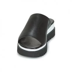 Chaussures Femme Mules Gabor SORIEUX Noir / Blanc -Mules Soldes2022 6644702 500 C