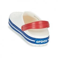 Chaussures Sabots Crocs CROCBAND Blanc / bleu/ rouge -Mules Soldes2022 6695672 500 E