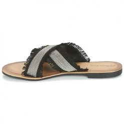 Chaussures Femme Mules Moony Mood IRTA Noir / Argent -Mules Soldes2022 6696249 500 D