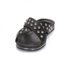 Chaussures Femme Mules Buffalo ALOLAJEP Noir -Mules Soldes2022 6767936 500 C