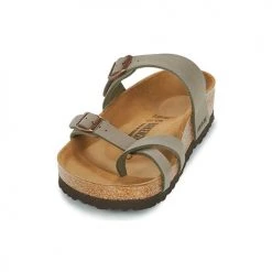 Chaussures Femme Mules Birkenstock MAYARI Gris -Mules Soldes2022 7109298 500 C