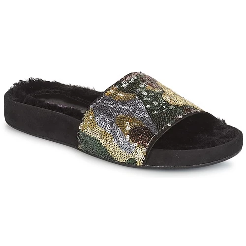 Chaussures Femme Mules André ANTOINETTE Or 3 Chaussures Femme Mules André ANTOINETTE Or