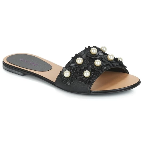 Chaussures Femme Mules André LORETTA Noir 3 Chaussures Femme Mules André LORETTA Noir