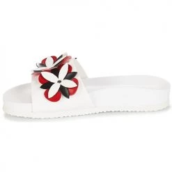 Chaussures Femme Claquettes André GARDENIA Blanc -Mules Soldes2022 8399218 500 D