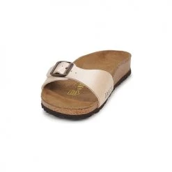 Chaussures Femme Mules Birkenstock MADRID Crème -Mules Soldes2022 85622 500 C