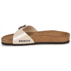 Chaussures Femme Mules Birkenstock MADRID Crème -Mules Soldes2022 85622 500 D